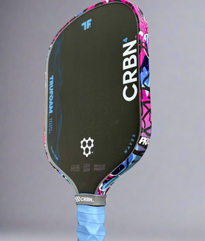 Custom CRBN Wave Genesis - Trufoam Waves Pickleball Paddle - Hesacore Grip - Graffiti