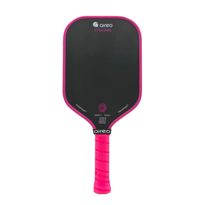AIREO Cyclone 2.0 16mm Pickleball Paddle