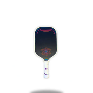 Proton Series Three - Raw Carbon 15mm Pickleball Paddle - White