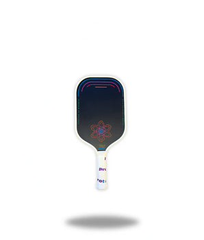 Proton Series Three - Raw Carbon 15mm Pickleball Paddle - White