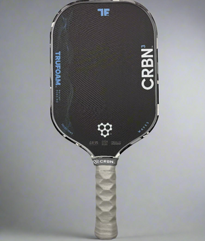 Custom CRBN Wave Genesis - Trufoam Waves Pickleball Paddle - Hesacore Grip - Grey Camo