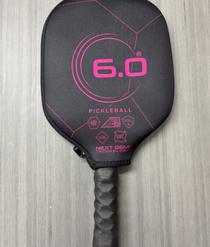 Six Zero Ruby Pro 14mm Pickleball Paddle - USED