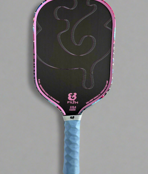 Custom Pink Bread & Butter Filth 16mm Pickleball Paddle - Grafitti