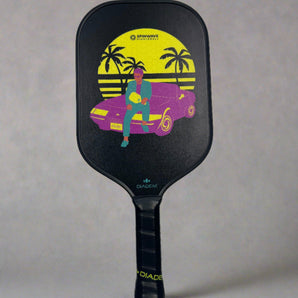 Spinwave Pickleball x DIADEM Rush Limited Edition Pickleball Paddle 16mm - Long Beach Vice