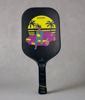 Spinwave Pickleball x DIADEM Rush Limited Edition Pickleball Paddle 16mm - Long Beach Vice