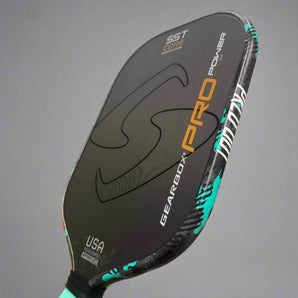 Custom GEARBOX Power Pro Integra 14mm - Pickleball Paddle - Optional Hesacore Grip