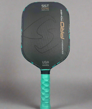 Custom GEARBOX Power Pro Integra 14mm - Pickleball Paddle - Optional Hesacore Grip