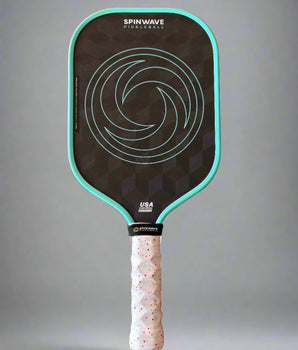 Custom Spinwave Pickleball x DIADEM Edge 18K Power Pro Pickleball Paddle 16 mm - Limited Edition Tiffany