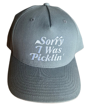 Spinwave Pickleball X Diadem - Sorry I was Picklin' - Snap Back Hat