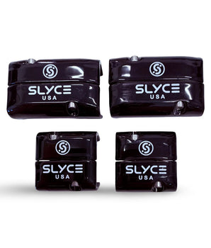 SLYCE SLYDRS™ — Adjustable Clamp - On Pickleball Paddle Tuning Weights - Spinwave Pickleball Inc.