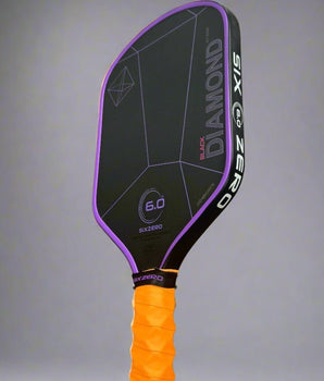 Custom Six Zero Black Diamond Power Pickleball Paddle - Hesacore Grip - Rising Phoenix