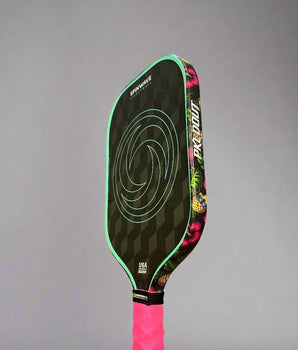 Custom Spinwave Pickleball x DIADEM Edge 18K Power Pickleball Paddle 16 mm - Tropical Wave