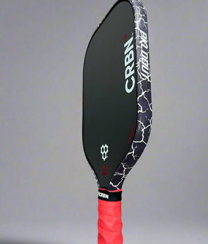 Custom CRBN 1X Power Pickleball Paddle - Hesacore Grip - White Noise