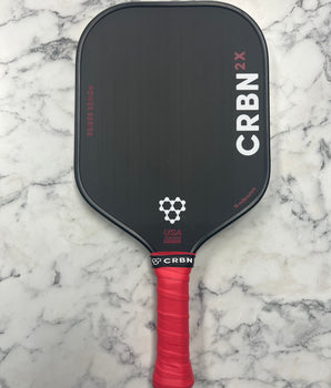 CRBN 2X Power Series Carbon Fiber Square Pickleball Paddle 16mm 8oz- USED