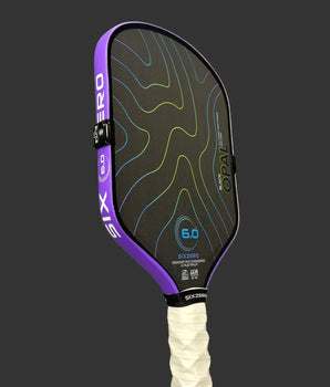 Custom Six Zero Black Opal Pickleball Paddle - The Ultimate Weapon - Spinwave Pickleball Inc.