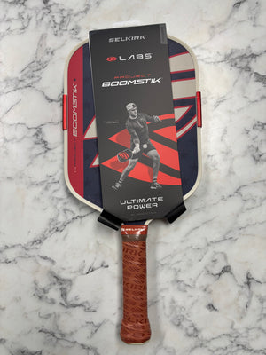 Selkirk LABS Project Boomstik Elongated 16mm Pickleball Paddle — Spinwave Certified Pre-Owned (Mint)