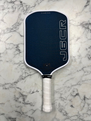 Honolulu Pickleball Company J6CR Blue Grit Pickleball Paddle — Spinwave Certified Pre-Owned (Mint)