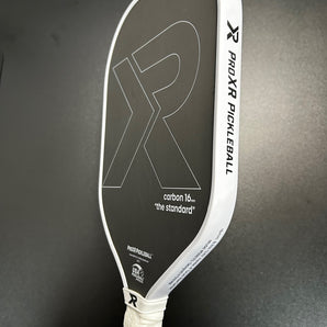 PROXR "THE STANDARD" Color Splash Pickleball Paddle 16 mm 8.2 oz - White - USED