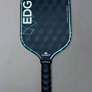 Custom Spinwave Pickleball x DIADEM Edge 18K Power Pro Pickleball Paddle 16 mm - Limited Edition Black Tiffany