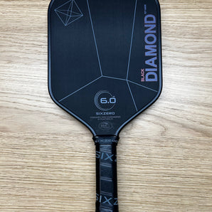 Six Zero Black Diamond Power Pickleball Paddle 14mm - Used