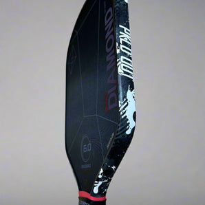 Custom Six Zero Black Diamond Power Pickleball Paddle 14mm - Red Camo