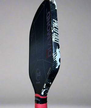 Custom Six Zero Black Diamond Power Pickleball Paddle 14mm - Red Camo