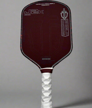 Custom Red HONULULU Pickleball Company Sword & Shield J2K - Red Magma