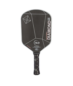 Six Zero Infinity Edgeless Black Diamond Power 16mm Pickleball Paddle