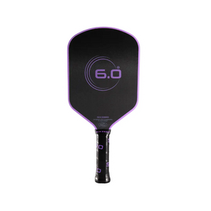 Six Zero Infinity Edgeless Black Diamond Amethyst Power 16mm Pickleball Paddle