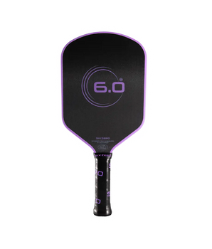 Six Zero Infinity Edgeless Black Diamond Amethyst Power 16mm Pickleball Paddle