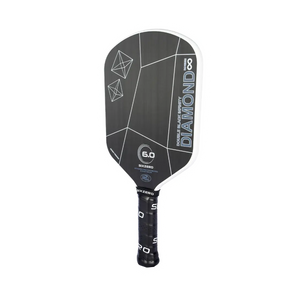 Six Zero Infinity Edgeless Double Black Diamond Control 16mm Pickleball Paddle