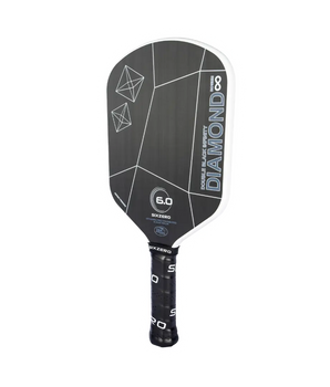 Six Zero Infinity Edgeless Double Black Diamond Control 16mm Pickleball Paddle