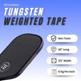 Pickleball Effect Tungsten Weighted Tape - .5G Per Inch - Spinwave Pickleball Inc.