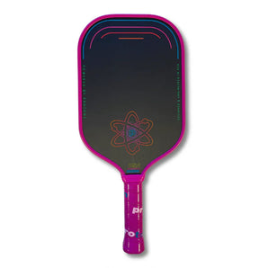 Proton Series Three - Raw Carbon 15mm Pickleball Paddle - Pink