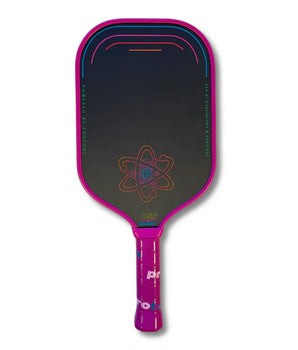 Proton Series Three - Raw Carbon 15mm Pickleball Paddle - Pink