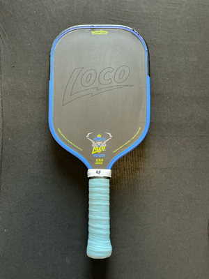 Bread & Butter LOCO 16mm Elongated Azul Pickleball Paddle — Spinwave Certified Pre-Owned (Excellent)