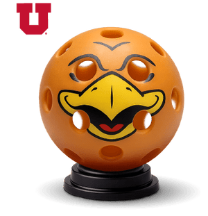 Utah Utes™ Mascot Pickleballs