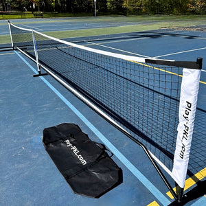 Playly Logo Portable Pickleball Net