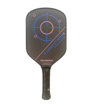 ENGAGE Pursuit Pro1 6.0 Pickleball Paddle Raw T700 Carbon Fiber - Jessie Irvie Limited Edition