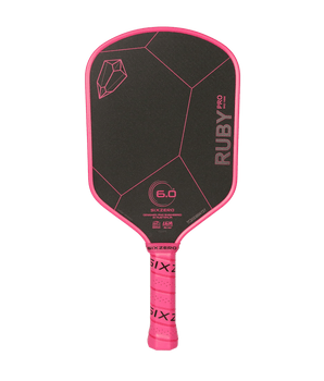 Six Zero Ruby Pro 14mm Pickleball Paddle - Rubine - Spinwave Pickleball Inc.