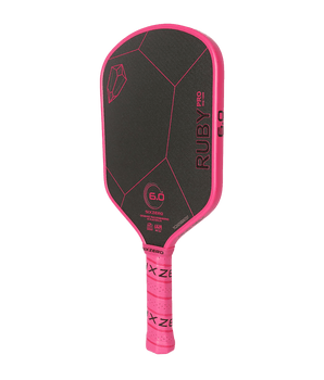 Six Zero Ruby Pro 14mm Pickleball Paddle - Rubine - Spinwave Pickleball Inc.