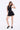 ROME BUBBLE DRESS - BLACK - Spinwave Pickleball Inc.