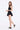 ROME BUBBLE DRESS - BLACK - Spinwave Pickleball Inc.