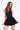 ROME BUBBLE DRESS - BLACK - Spinwave Pickleball Inc.