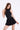 ROME BUBBLE DRESS - BLACK - Spinwave Pickleball Inc.