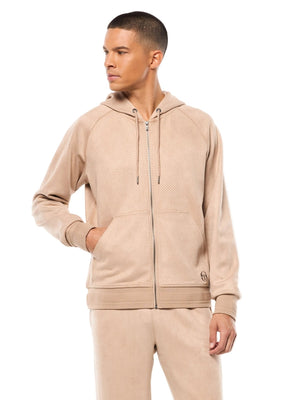 Camoscio Hoodie- Humus