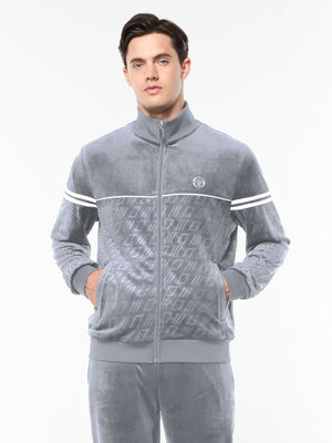 Bandiera Track Jacket- Sleet