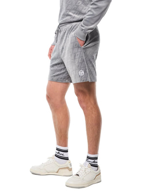 Bandiera Debossed Velour Short-Sleet