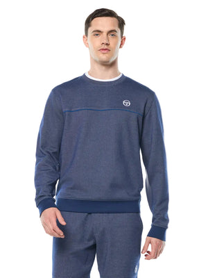 Sergio Tacchini Agiato Sweatshirt — Beacon Blue