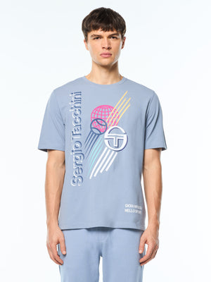 Sergio Tacchini Giocare T-Shirt — Troposphere Heather